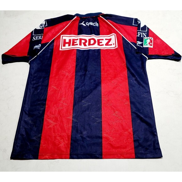 Atlante FC 1997/1998 ORIGINAL Garcis Vintage Futbol Soccer Jersey Authentic Mex - Picture 2 of 14